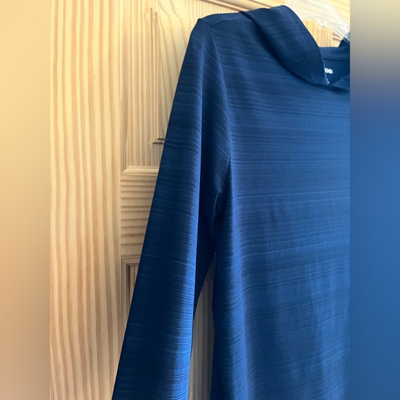 Lands End Navy Blue Lightweight Hoodie Size XL - Picture 3 of 8